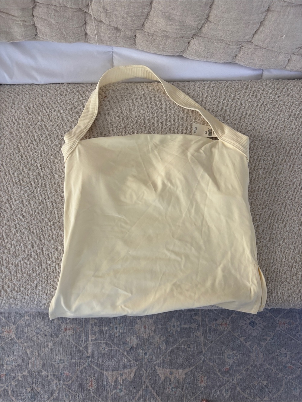 aerie Pale Yellow Tank Top